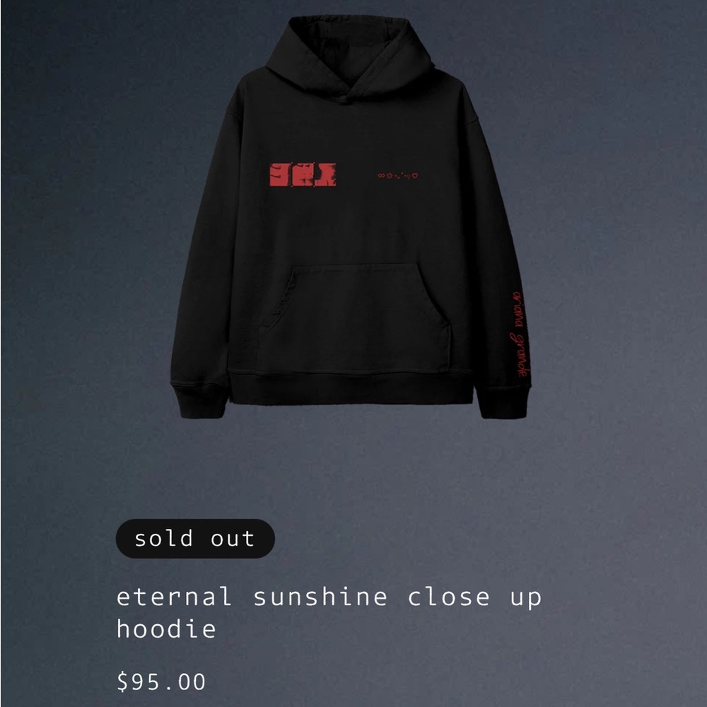 Ariana Grande Eternal Sunshine Hoodie